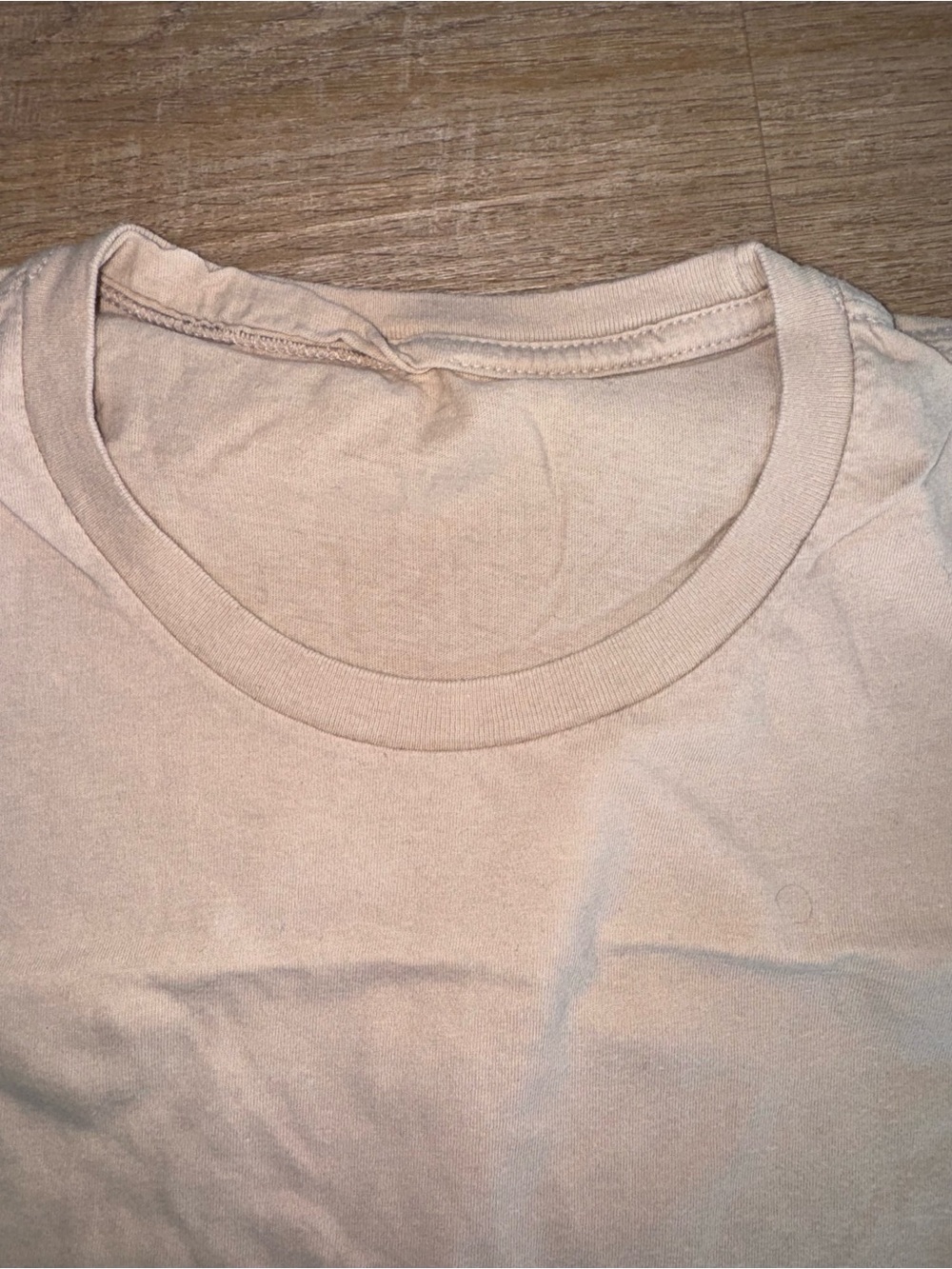 Classic Short Sleeve Tee in Light Beige